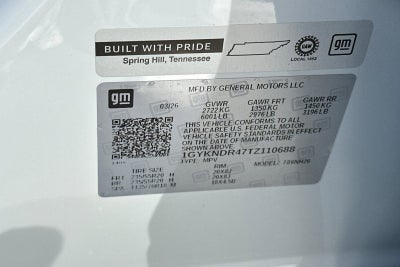 2026 Cadillac XT5 Premium Luxury