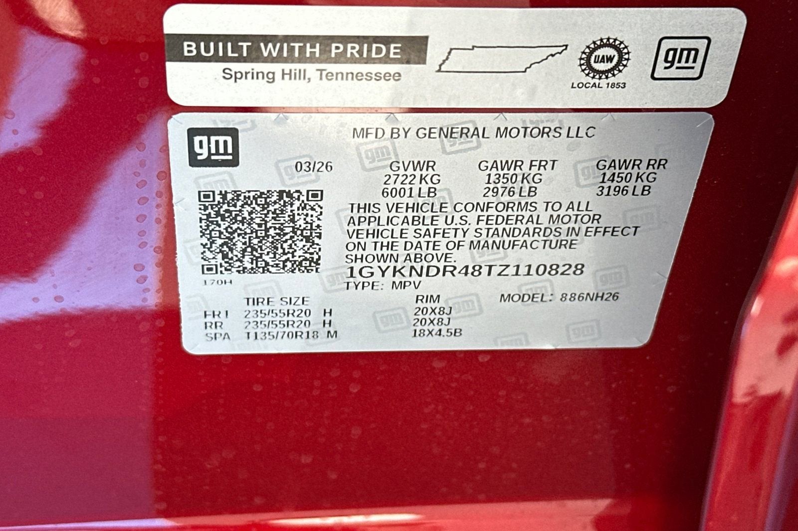 2026 Cadillac XT5 Premium Luxury