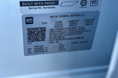 2025 Cadillac XT6 Sport