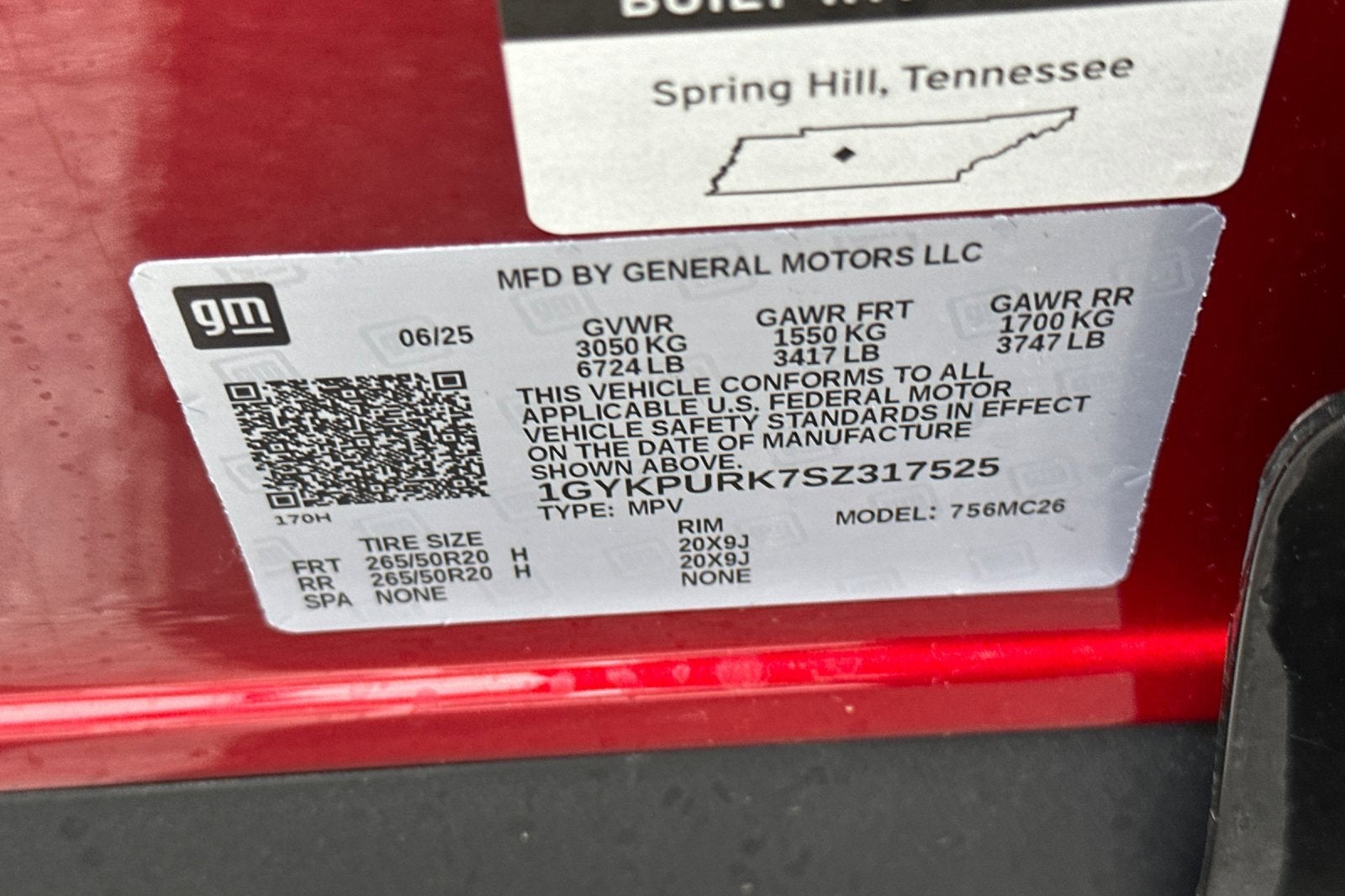 2025 Cadillac LYRIQ Sport 1