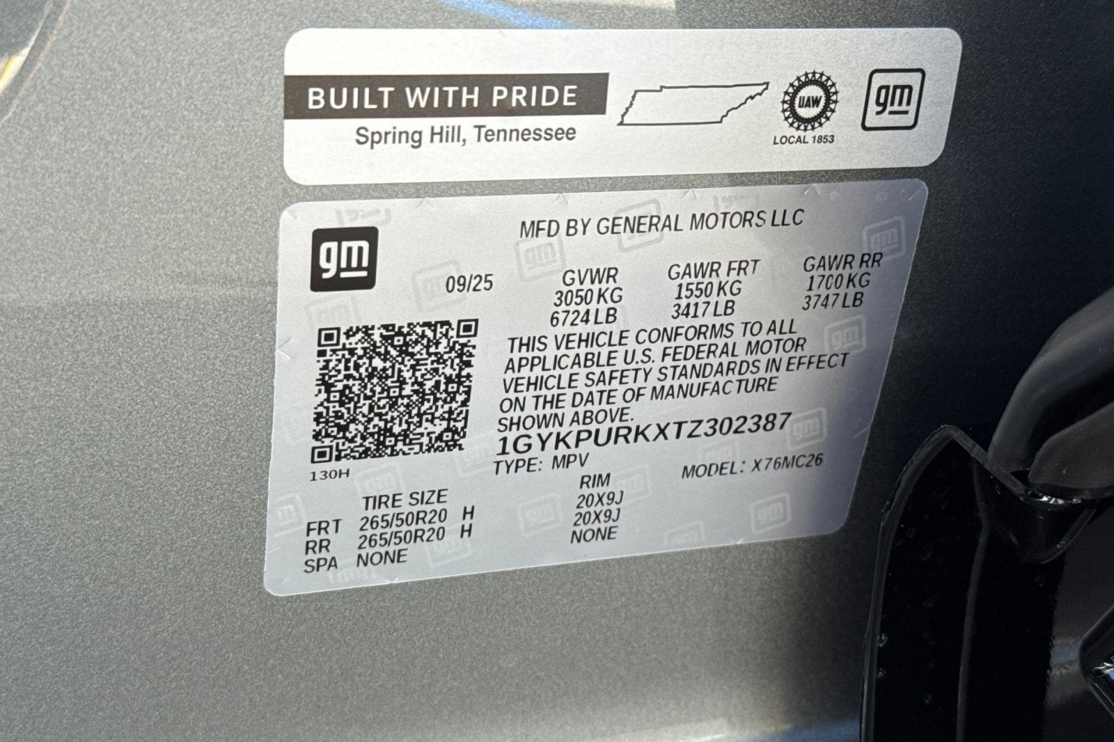 2026 Cadillac LYRIQ Sport