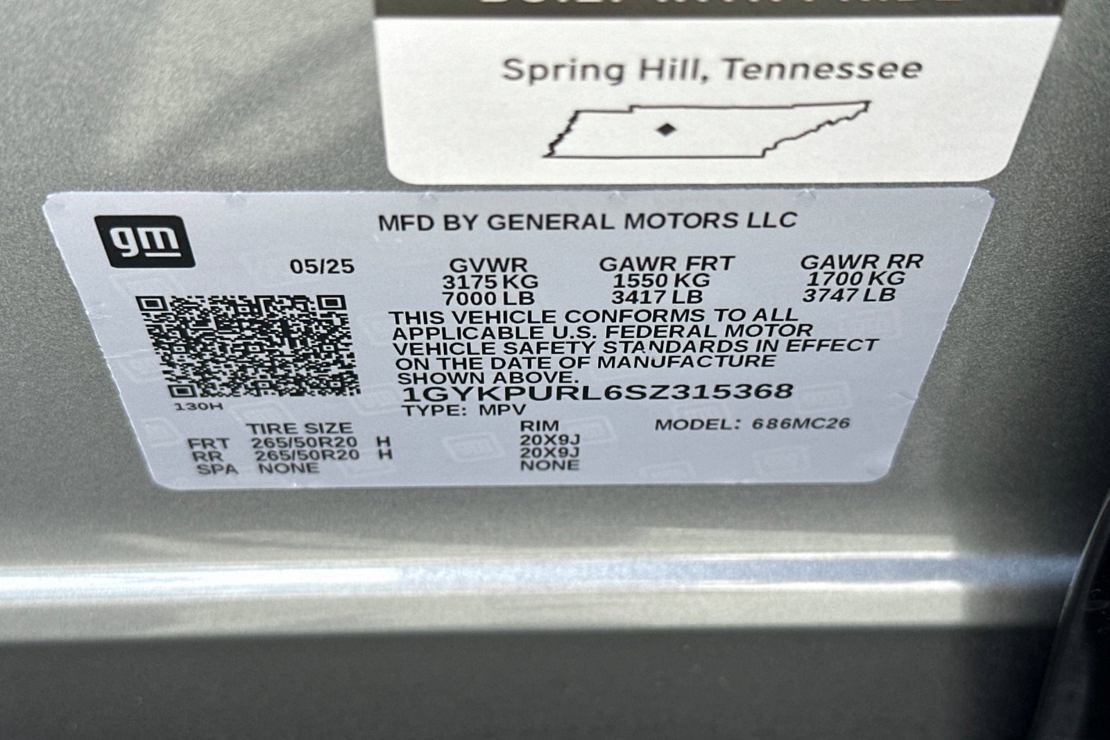 2025 Cadillac LYRIQ Sport 1