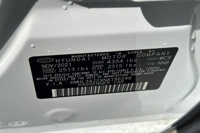 2022 Hyundai Sonata Limited