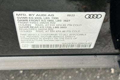 2024 Audi SQ8 e-tron Prestige