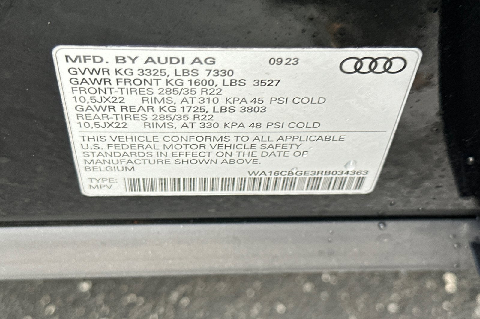 2024 Audi SQ8 e-tron Prestige