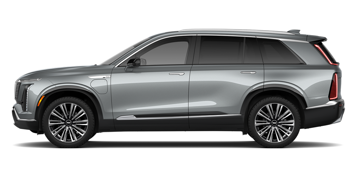 Profile view of the 2027 Cadillac VISTIQ Premium Luxury