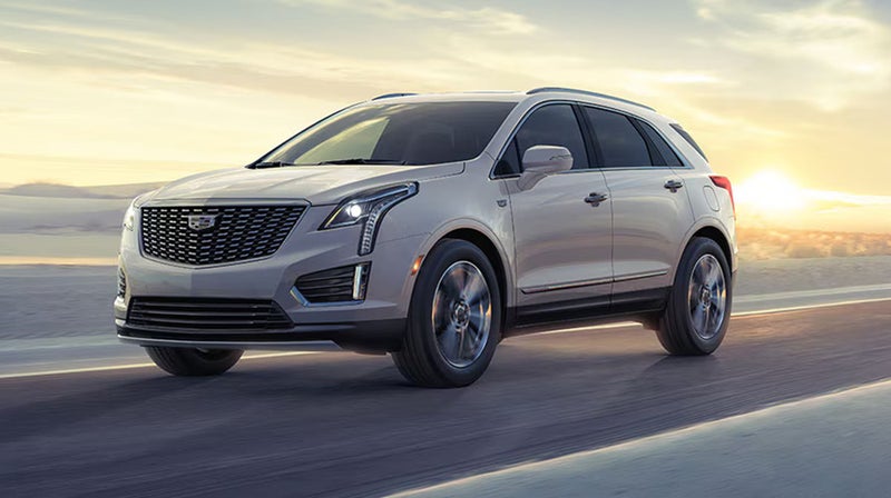 Cadillac on the road from Seaside Cadillac in SEASIDE CA